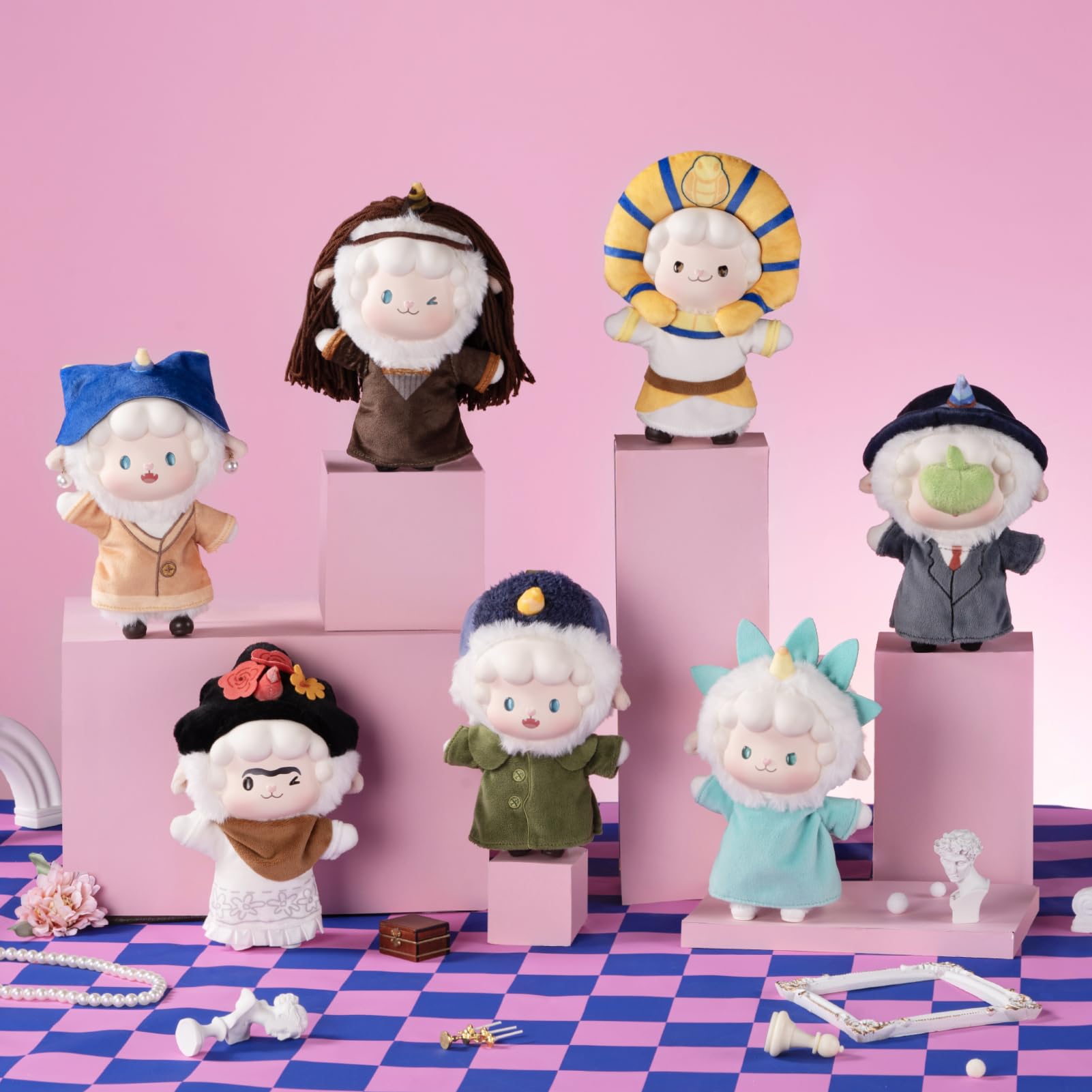 Amazon.co.jp: TOP TOY ギュンギュンラム「アートの旅」ぬいぐるみ